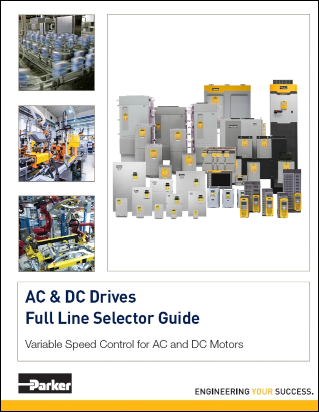 Parker full line AC and DC Drive selector guide
