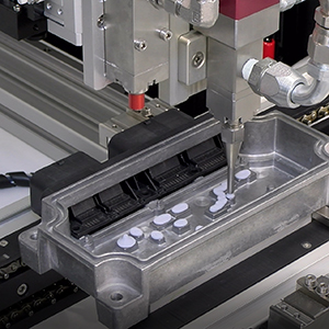 THERM-A-GAP® Thermally Conductive High Volume Robotically Dispensed Gels THERM-A-GAP® Thermally Conductive High Volume Robotically Dispensed Gels