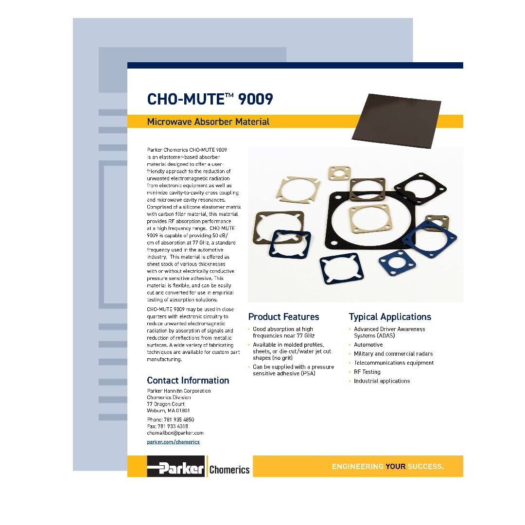 CHO-MUTE 9009 Datasheet