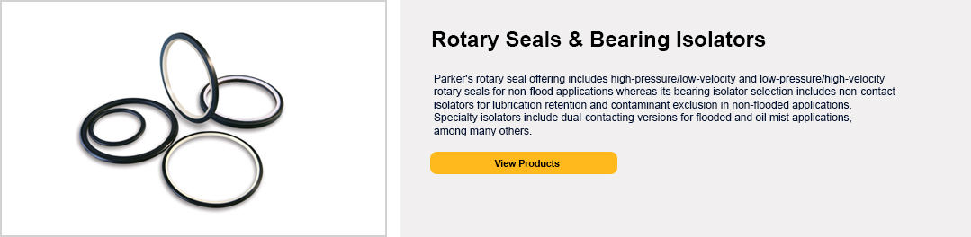 Rotary Seals & Bearing Isolators