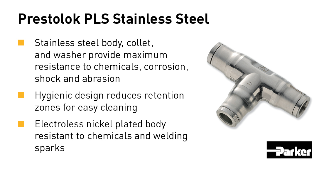 Prestolok PLS Stainless Steel