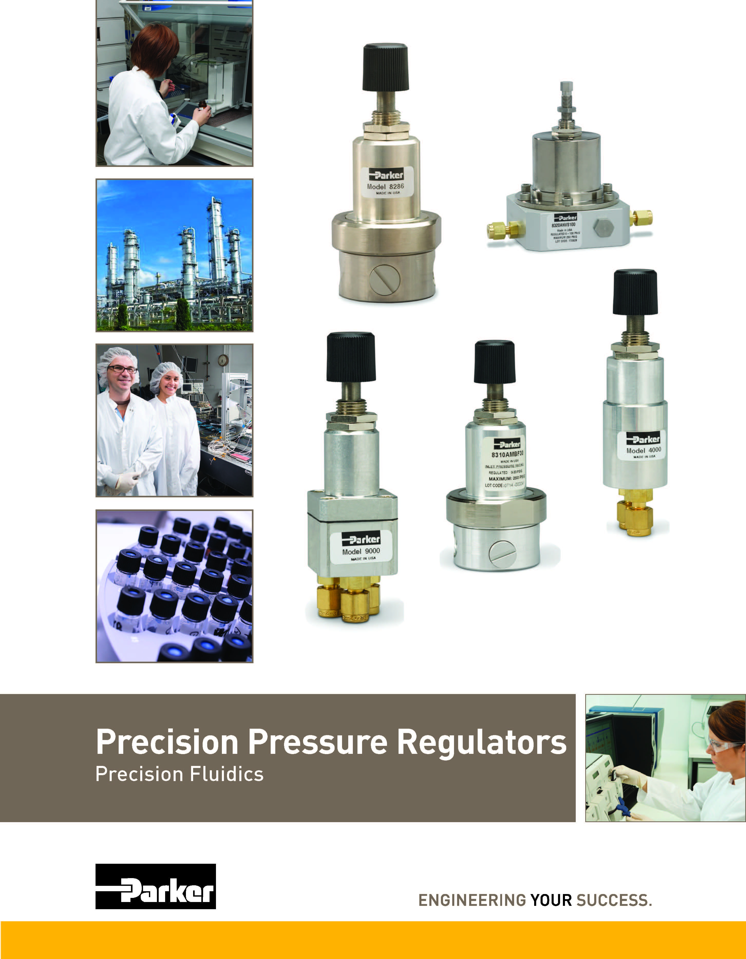 Parker Precision Fluidics Pressure Regulators Catalog