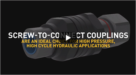Learn How to Install Screw-to-Connect Hydraulic Couplings