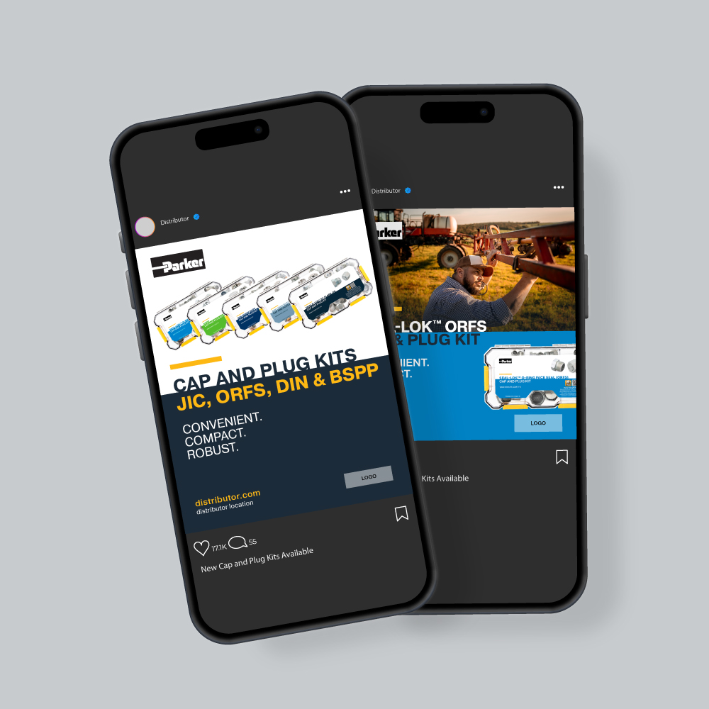 Cap and Plug Kits Social Ads