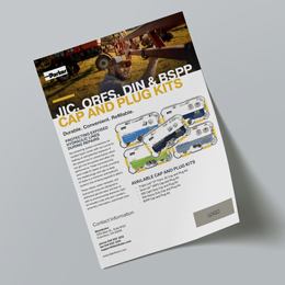 JIC, ORFS, DIN & BSPP Cap and Plug Kits Bulletin