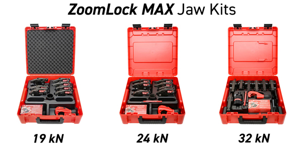 ZoomLock MAX Refrigerant Press Fittings Jaw Kits