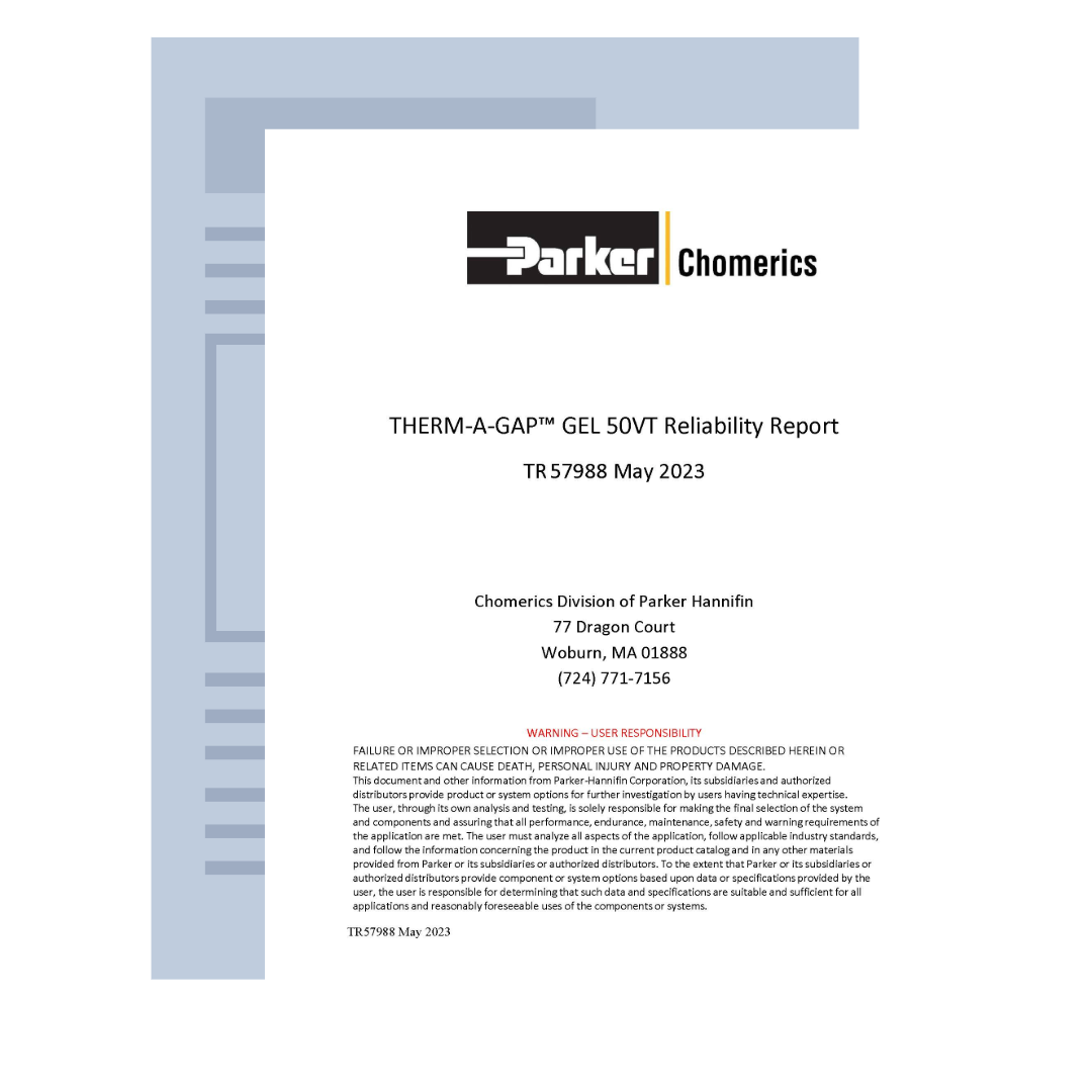 THERM-A-GAP PAD 70TP Reliability Report