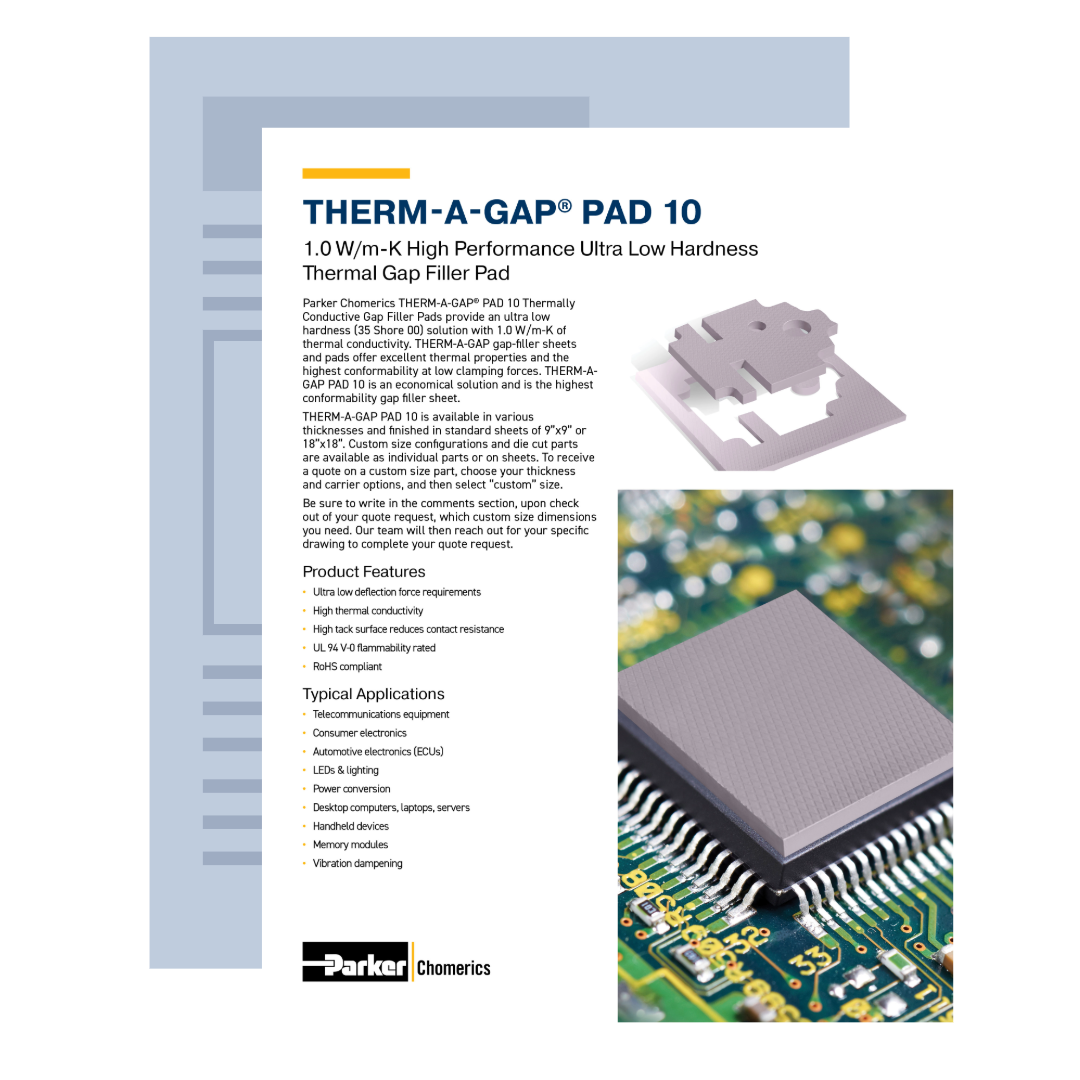  THERM-A-GAP PAD 80 Datasheet