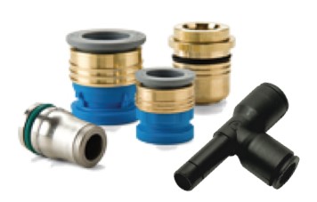 fittings and quick couplings for ventilators