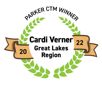 Cardi Verner, Great Lakes Region - Parker CTM Winner