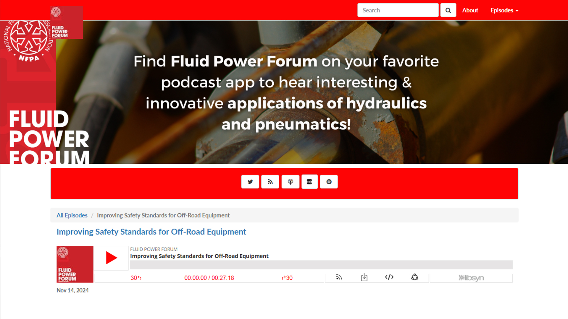 Improving Safety Standards for Off-Road Equipment  | Fluid Power Forum