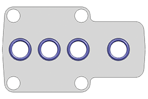 Single-port or multi-port sealing