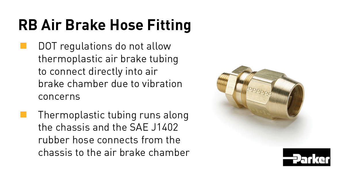 RB Air Brake Hose Fitting