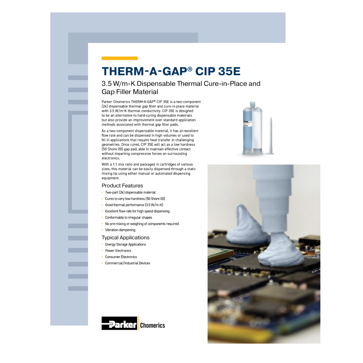  THERM-A-GAP CIP 35E Datasheet