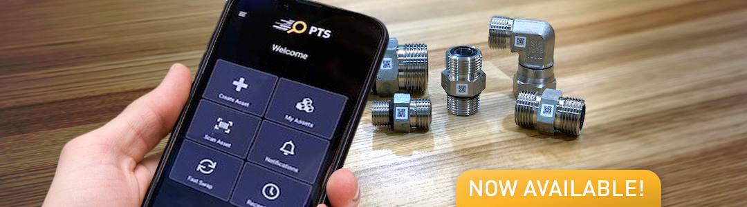 Parker Tracking System (PTS) is now on stainless steel Seal-Lok O-ring face seal fittings and tube fabrication equipment!