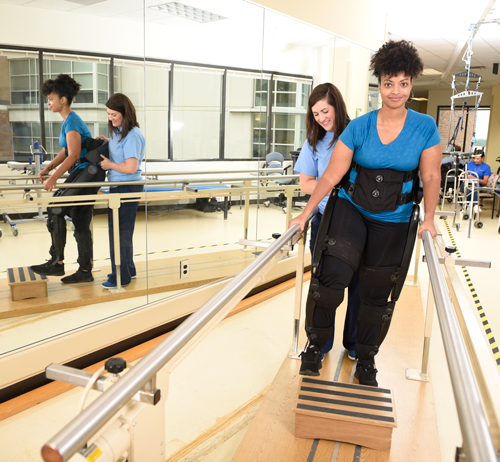 The Indego Therapy exoskeleton is used in numerous rehabilitation centers worldwide. 