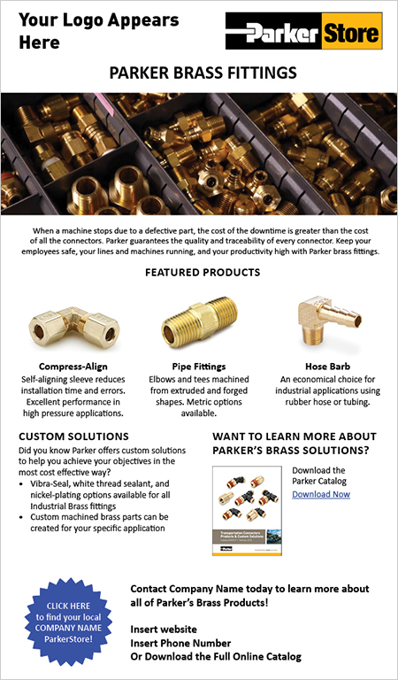 Download Brass Fittings Email Template