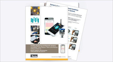 Parker Condition Monitoring Products Catalog – SensoNODE and Voice of the Machine