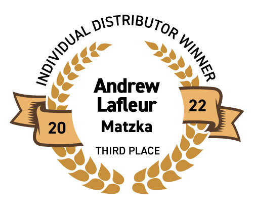 Andrew LaFleur, Matza - Individual Distributor Winner