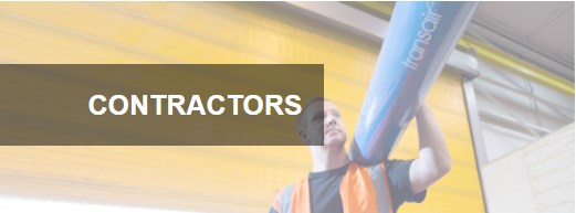 Transair webpage contractors section
