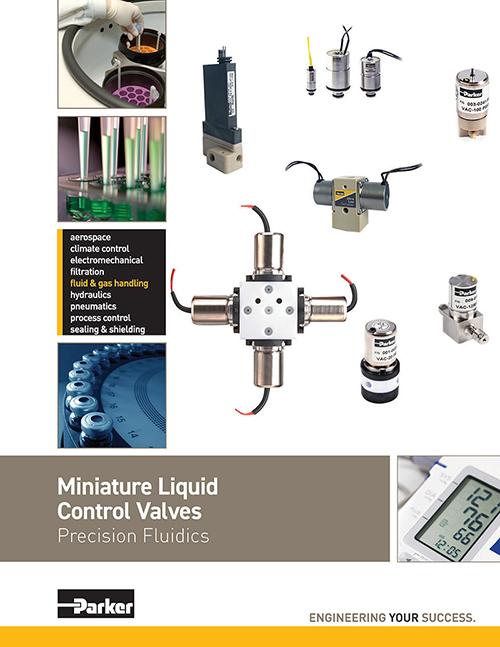 Parker Precision Fluidics Miniature Liquid Control Catalog