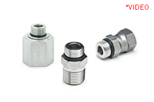 Non-Adjustable Parallel Thread Port End Assembly Instructions for Hydraulic Fittings