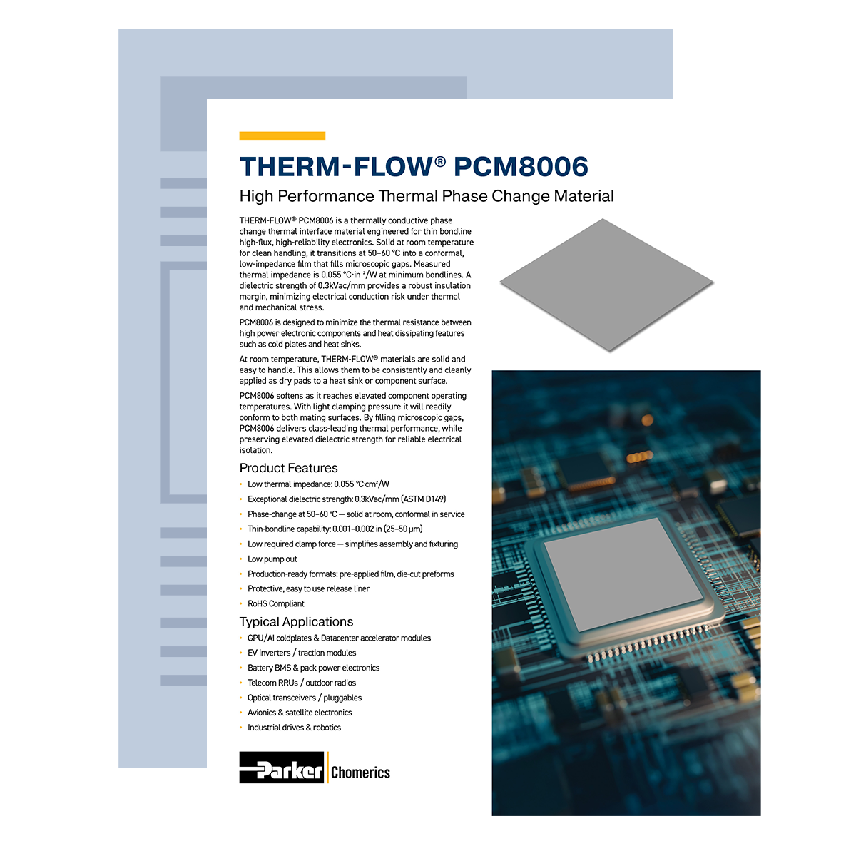 THERM-A-GAP PAD 60 Datasheet