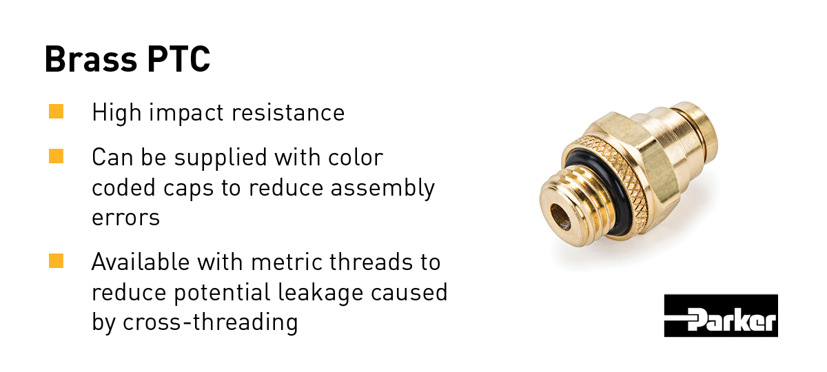 Brass PTC Fittings