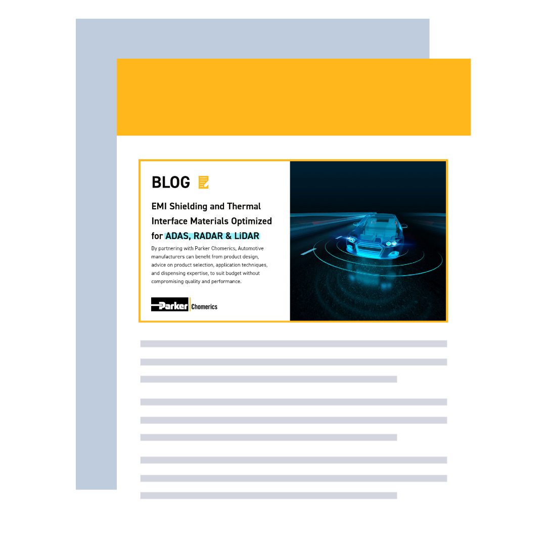 EMI Shielding and Thermal Interface Materials Optimized for Automotive