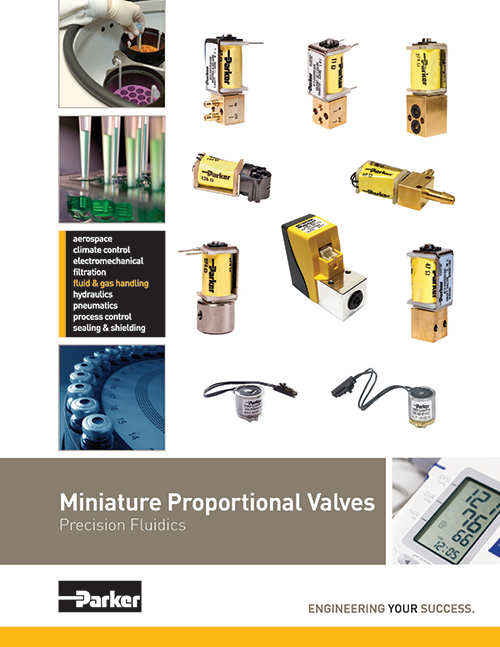 Parker Precision Fluidics Miniature Proportional Valves Catalog